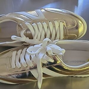 Gold Women's Sneakers by Steve Madden
